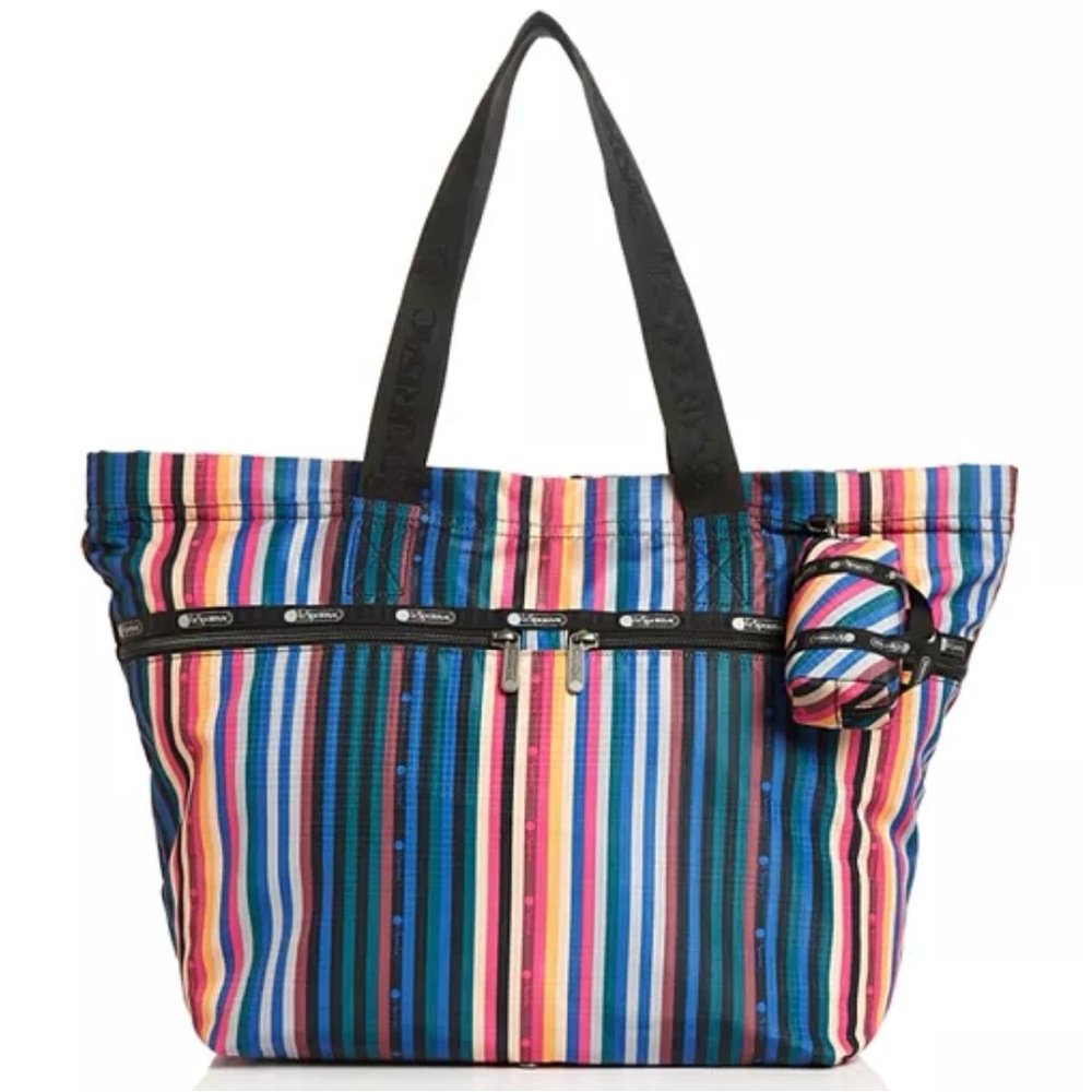 LeSportsac Carlin Large colorful Nylon Expandable Tote